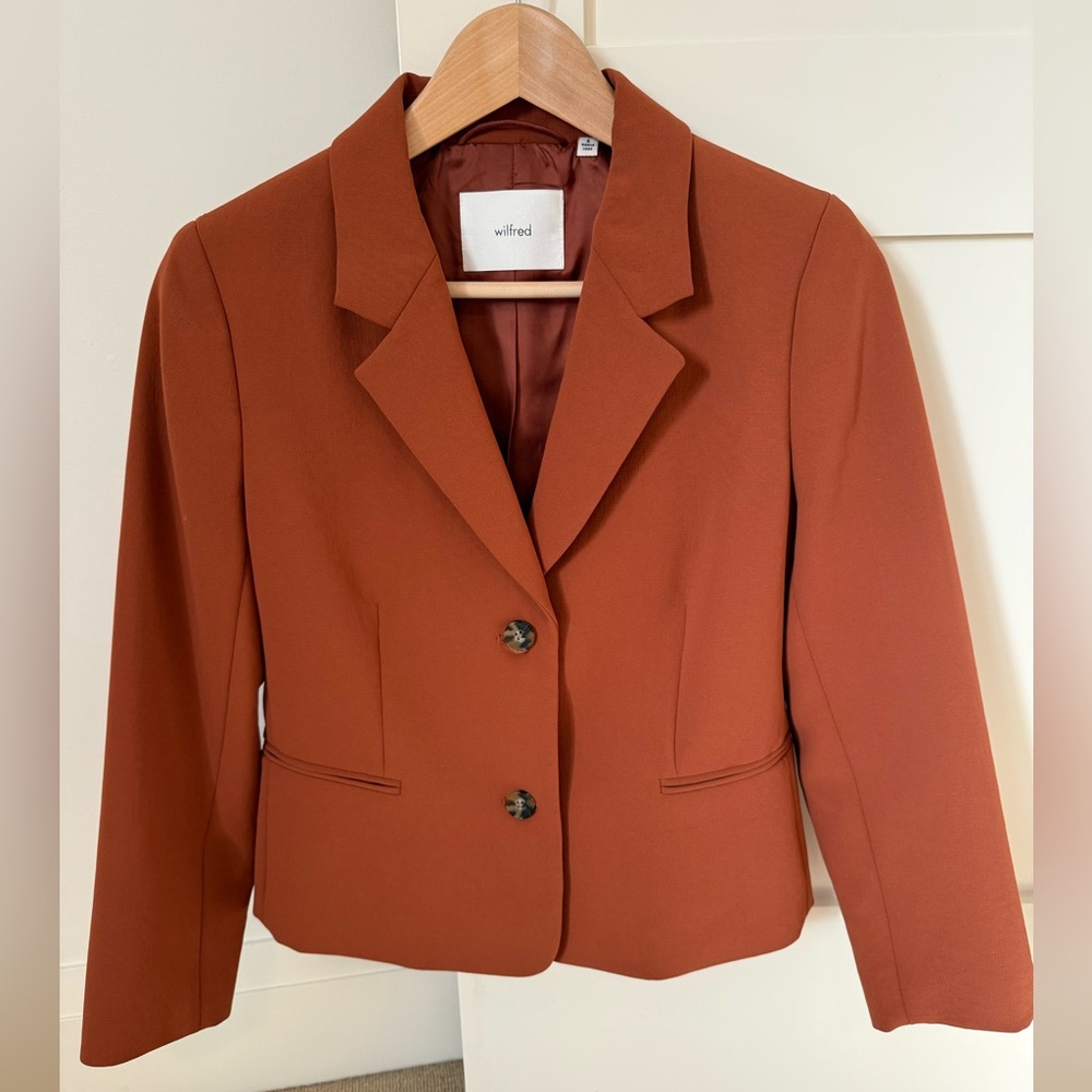 Wilfred crepette blazer